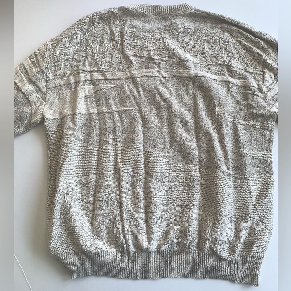 Vintage golfer knit sweater